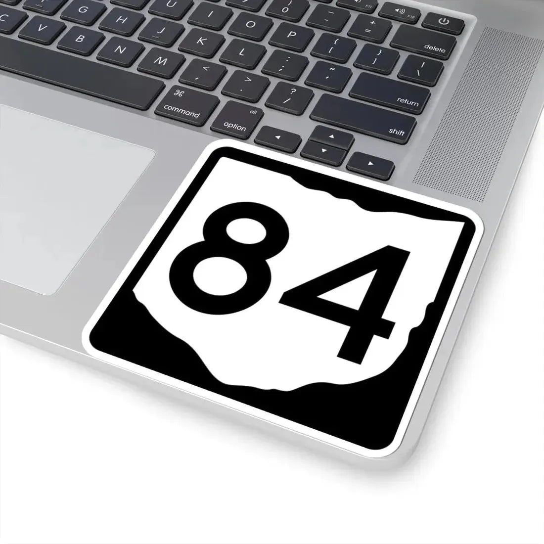 OH-84 (Ohio) (Road Sign) STICKER Vinyl Kiss-Cut Decal - The Sticker Space