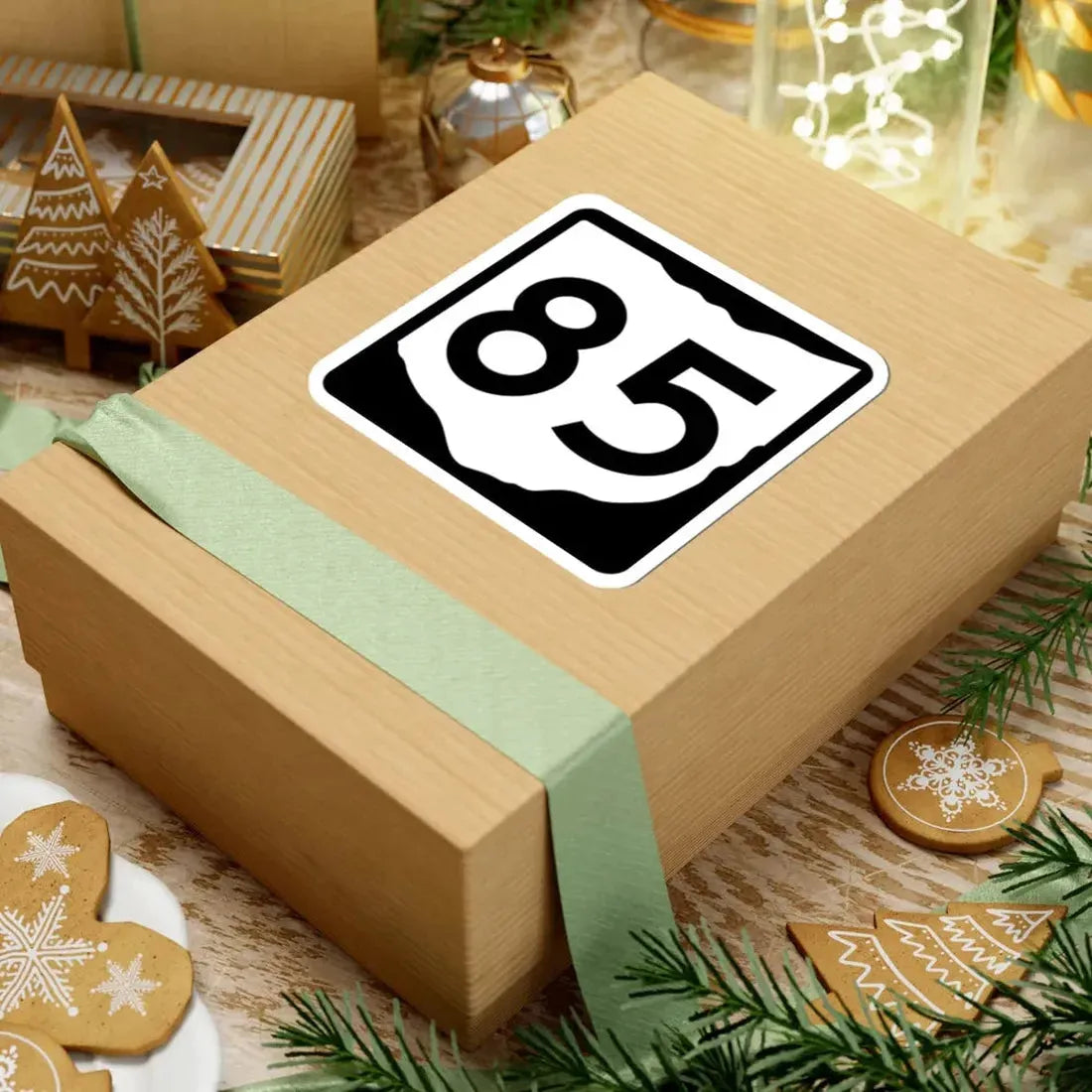 OH-85 (Ohio) (Road Sign) STICKER Vinyl Kiss-Cut Decal - The Sticker Space