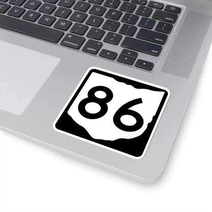 OH-86 (Ohio) (Road Sign) STICKER Vinyl Kiss-Cut Decal - The Sticker Space
