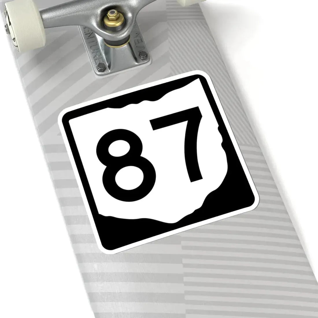 OH-87 (Ohio) (Road Sign) STICKER Vinyl Kiss-Cut Decal - The Sticker Space