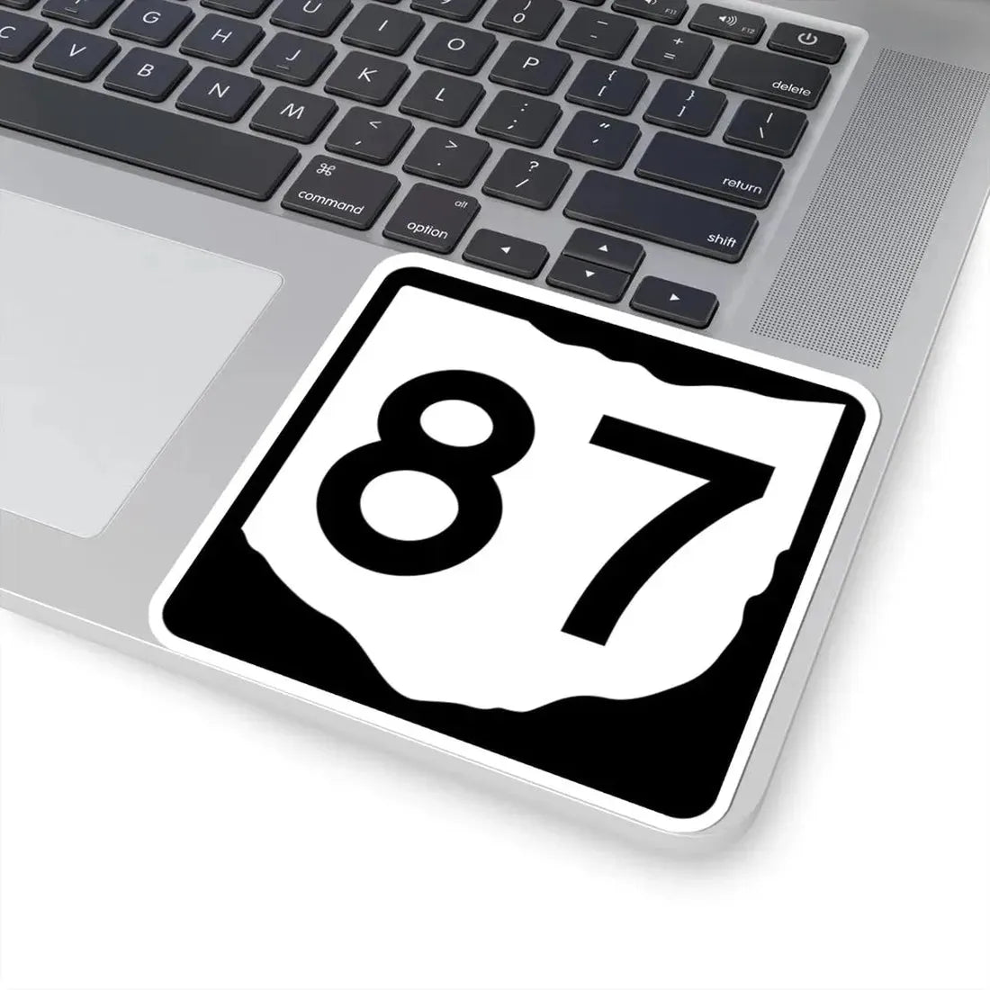 OH-87 (Ohio) (Road Sign) STICKER Vinyl Kiss-Cut Decal - The Sticker Space