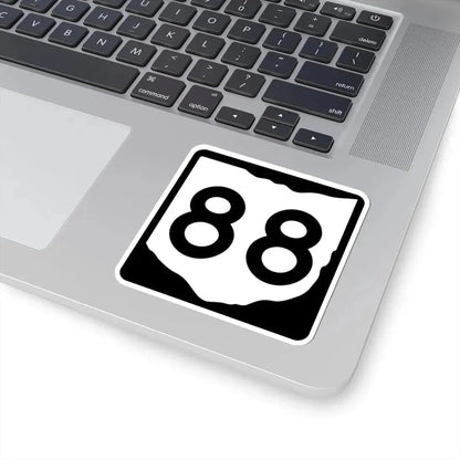 OH-88 (Ohio) (Road Sign) STICKER Vinyl Kiss-Cut Decal - The Sticker Space