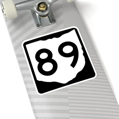 OH-89 (Ohio) (Road Sign) STICKER Vinyl Kiss-Cut Decal - The Sticker Space