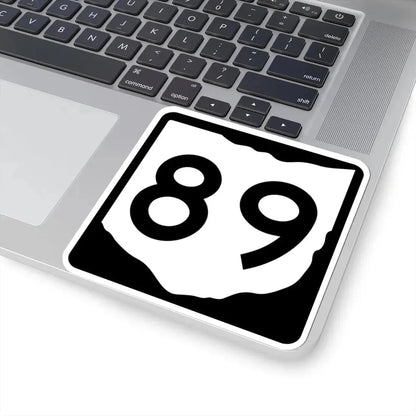 OH-89 (Ohio) (Road Sign) STICKER Vinyl Kiss-Cut Decal - The Sticker Space