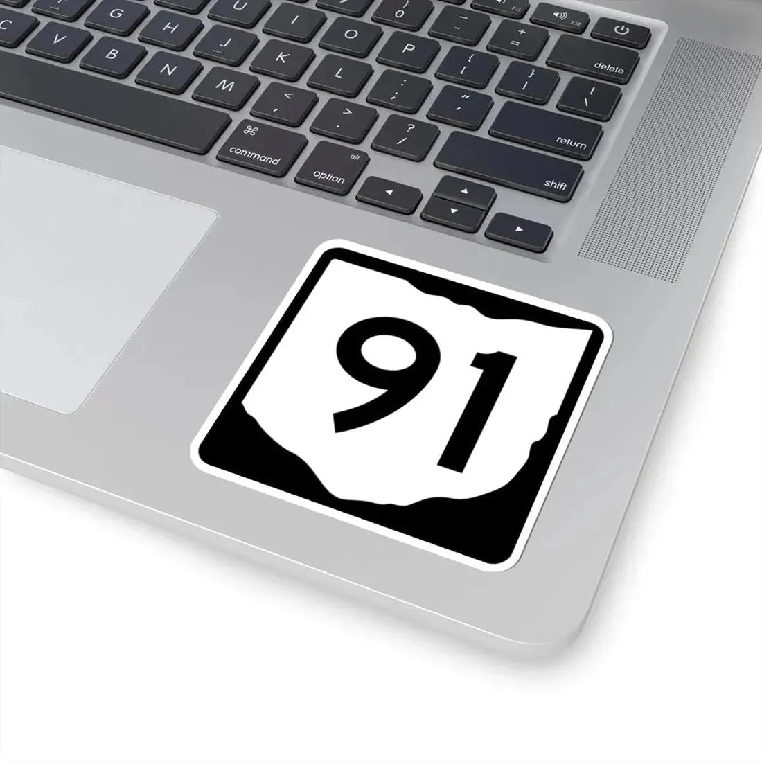 OH-91 (Ohio) (Road Sign) STICKER Vinyl Kiss-Cut Decal - The Sticker Space