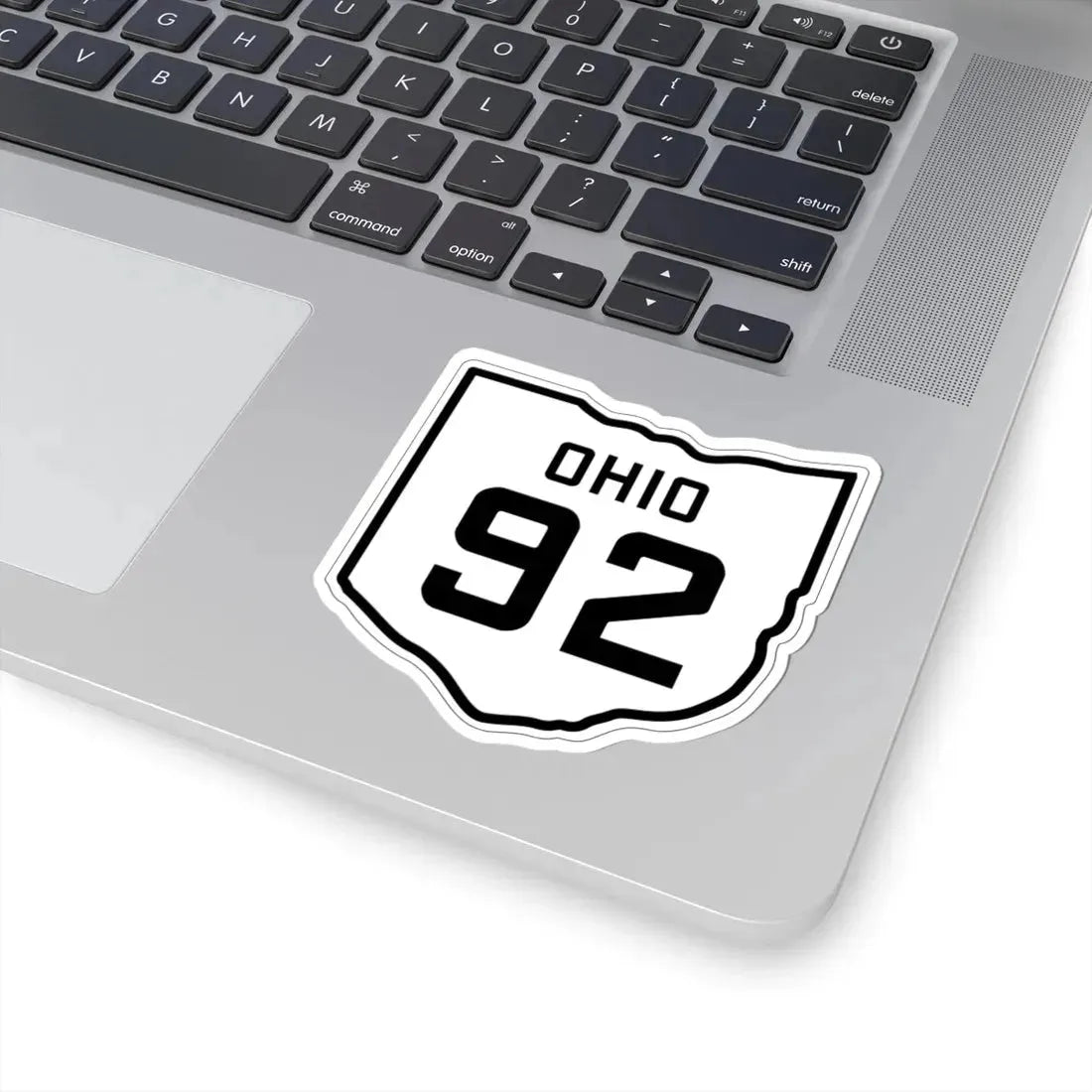OH-92 1927 (Ohio) (Road Sign) STICKER Vinyl Kiss-Cut Decal - The Sticker Space