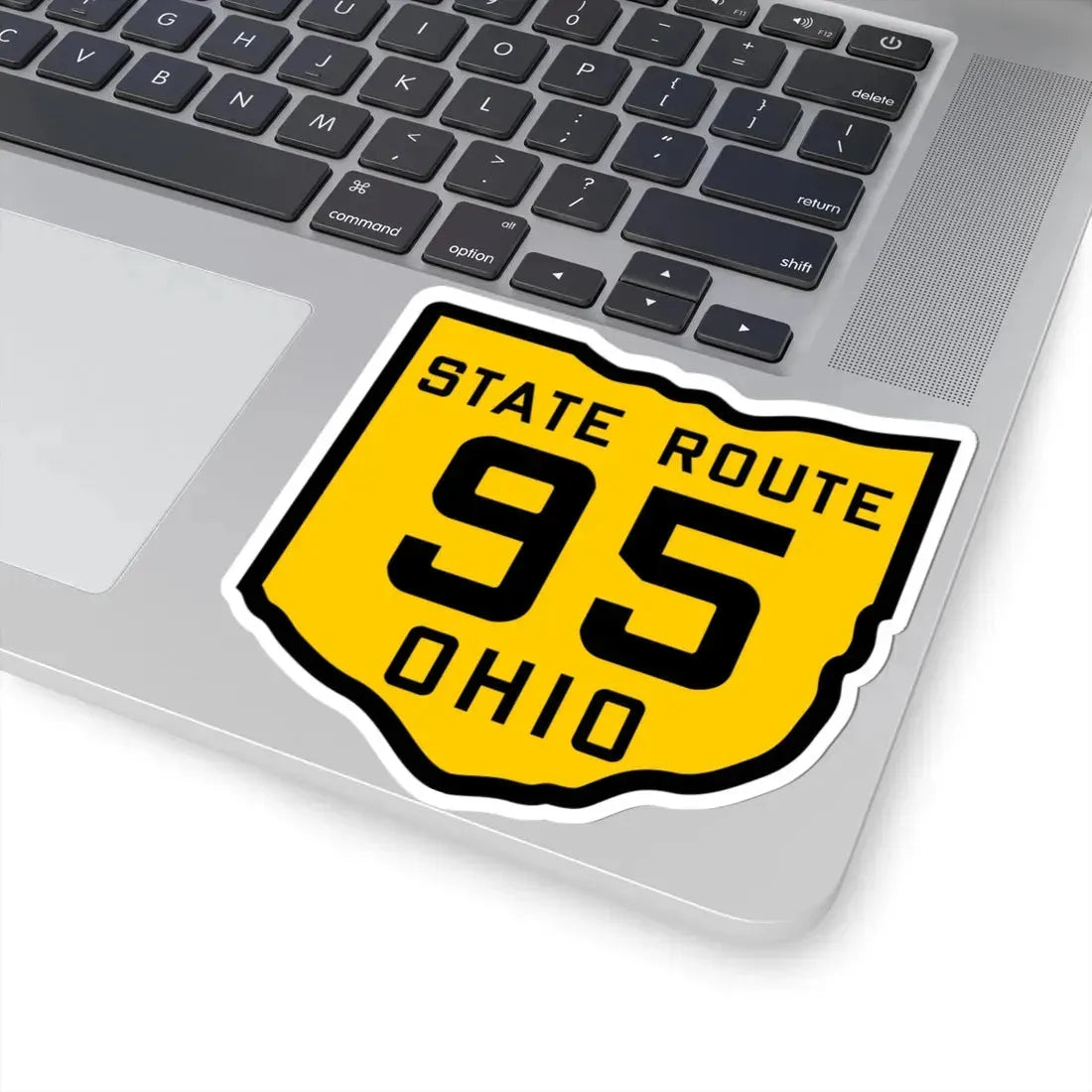 OH-95 1920 (Ohio) (Road Sign) STICKER Vinyl Kiss-Cut Decal - The Sticker Space