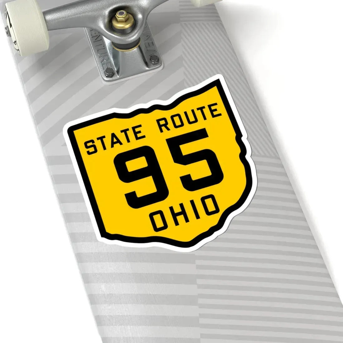 OH-95 1920 (Ohio) (Road Sign) STICKER Vinyl Kiss-Cut Decal - The Sticker Space