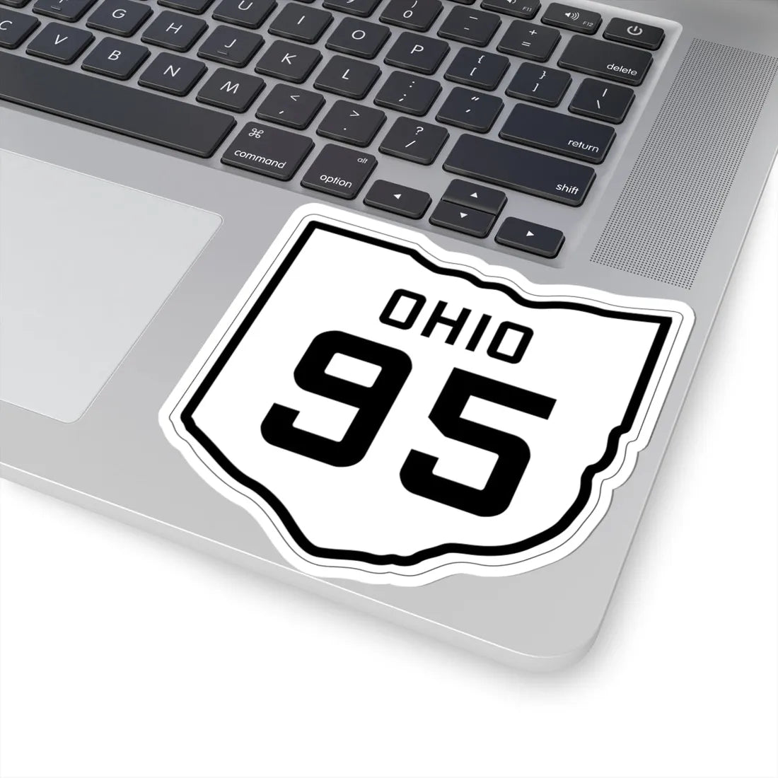 OH-95 1927 (Ohio) (Road Sign) STICKER Vinyl Kiss-Cut Decal - The Sticker Space