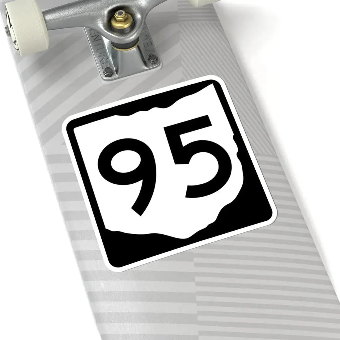 OH-95 (Ohio) (Road Sign) STICKER Vinyl Kiss-Cut Decal - The Sticker Space
