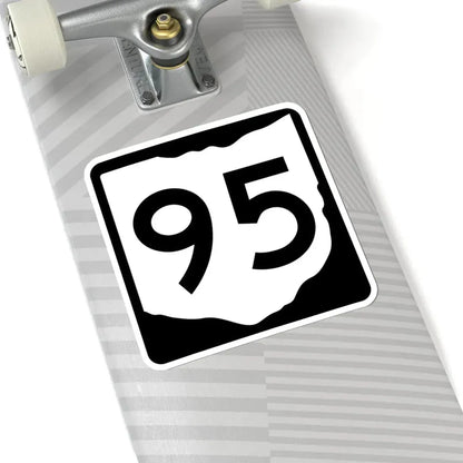 OH-95 (Ohio) (Road Sign) STICKER Vinyl Kiss-Cut Decal - The Sticker Space