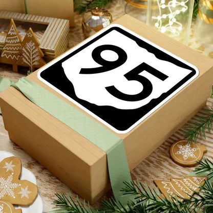 OH-95 (Ohio) (Road Sign) STICKER Vinyl Kiss-Cut Decal - The Sticker Space