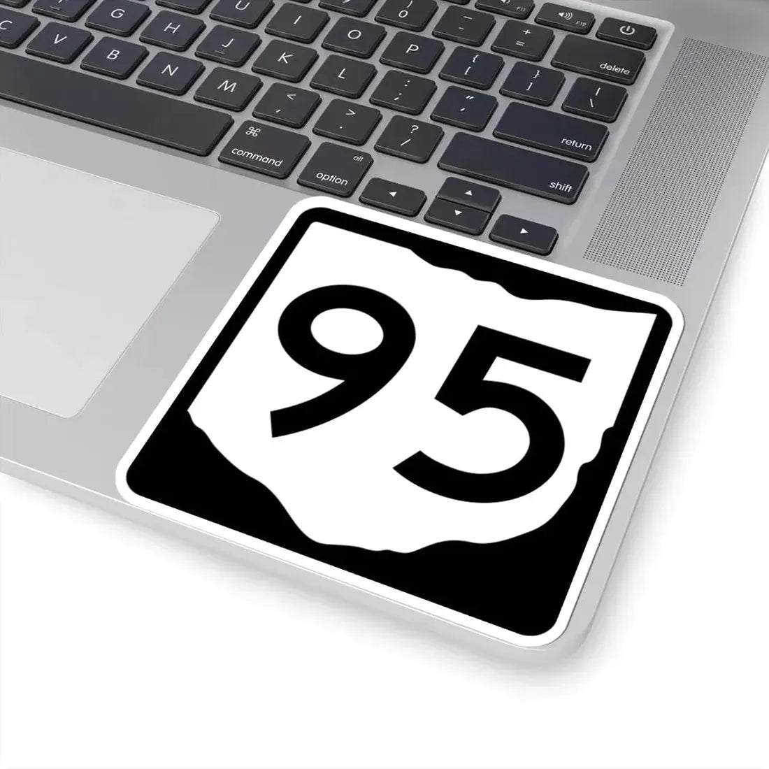 OH-95 (Ohio) (Road Sign) STICKER Vinyl Kiss-Cut Decal - The Sticker Space