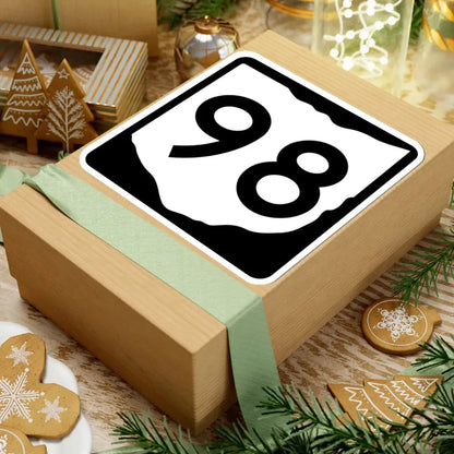 OH-98 (Ohio) (Road Sign) STICKER Vinyl Kiss-Cut Decal - The Sticker Space