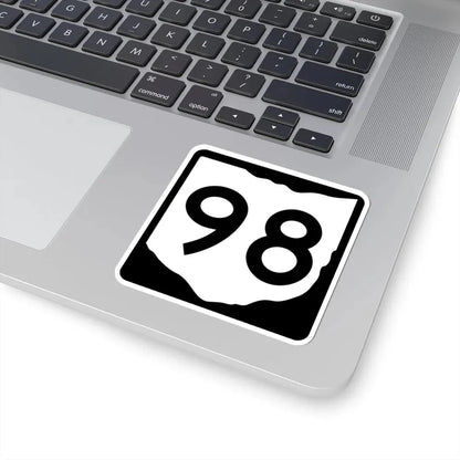 OH-98 (Ohio) (Road Sign) STICKER Vinyl Kiss-Cut Decal - The Sticker Space