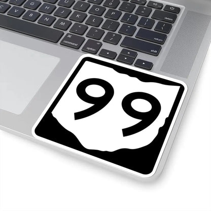 OH-99 (Ohio) (Road Sign) STICKER Vinyl Kiss-Cut Decal - The Sticker Space