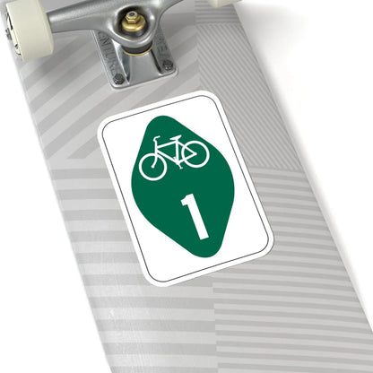 OH Bike 1 (Ohio) (Road Sign) STICKER Vinyl Kiss-Cut Decal - The Sticker Space