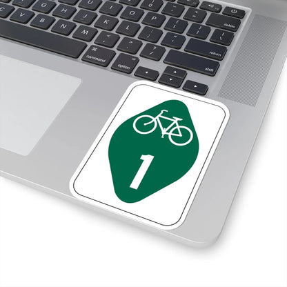OH Bike 1 (Ohio) (Road Sign) STICKER Vinyl Kiss-Cut Decal - The Sticker Space