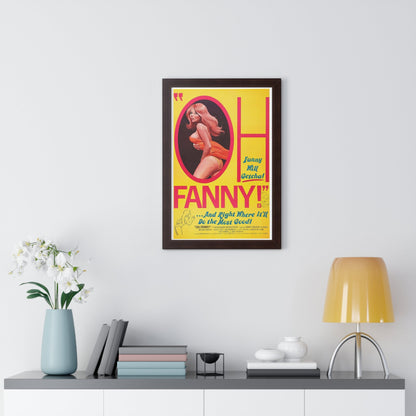 OH FANNY! 1971 - Framed Movie Poster-The Sticker Space