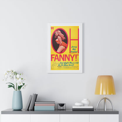 OH FANNY! 1971 - Framed Movie Poster-The Sticker Space