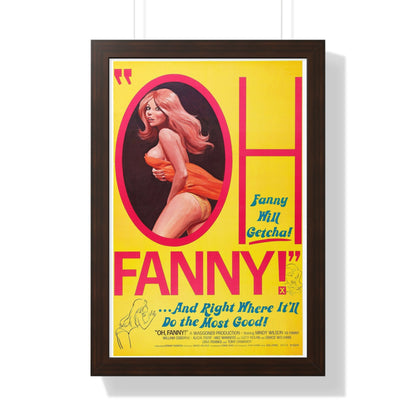 OH FANNY! 1971 - Framed Movie Poster-16″ x 24″-The Sticker Space