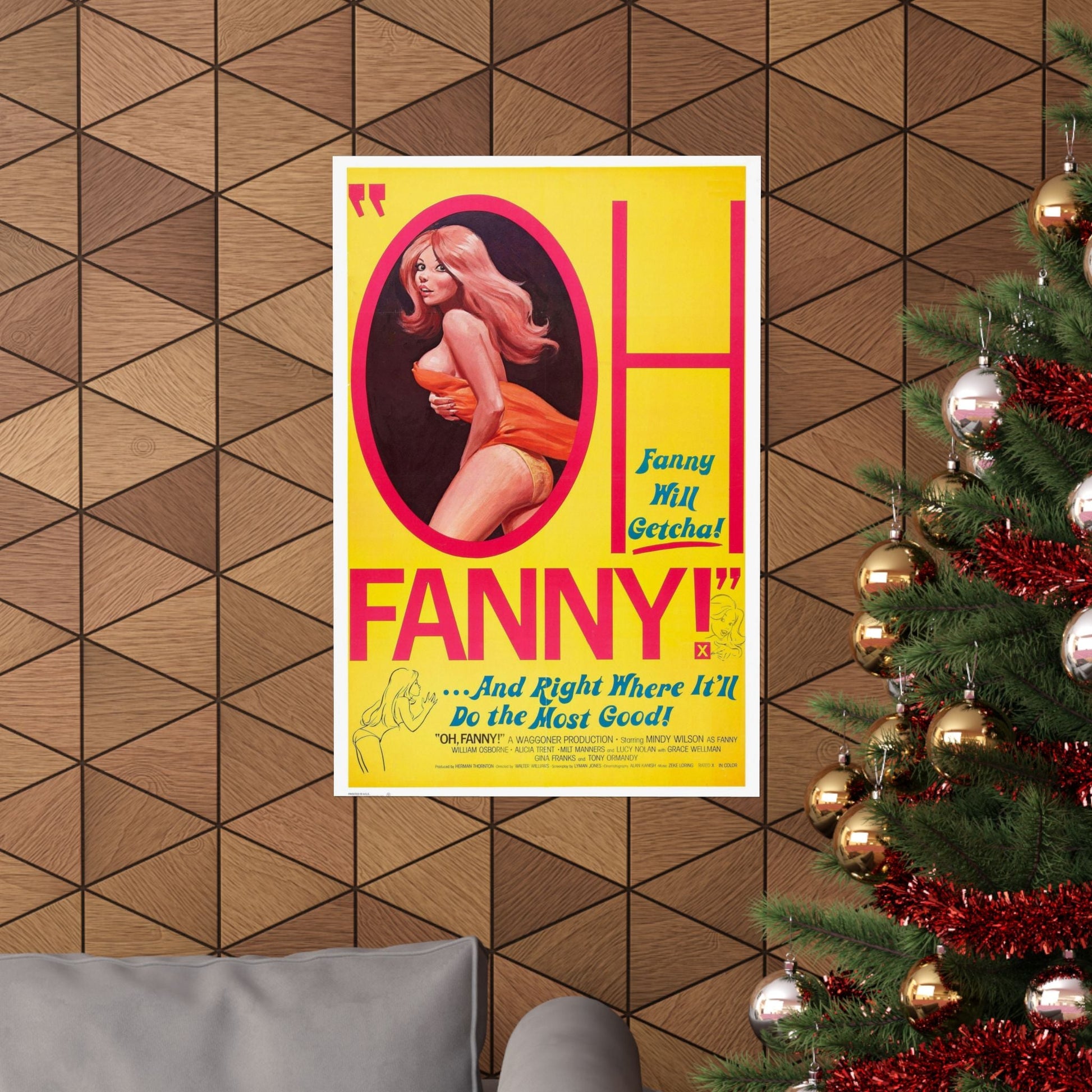 OH FANNY! 1971 - Paper Movie Poster-The Sticker Space