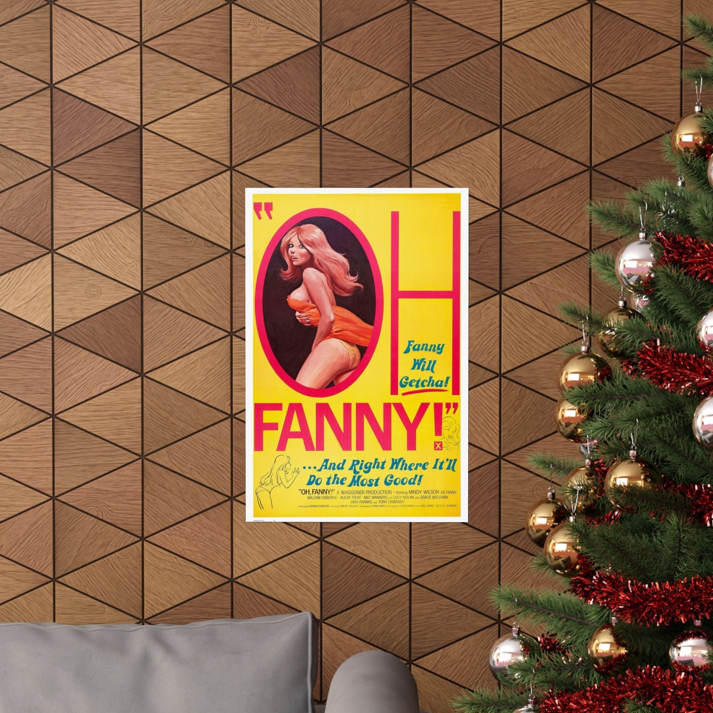 OH FANNY! 1971 - Paper Movie Poster-The Sticker Space