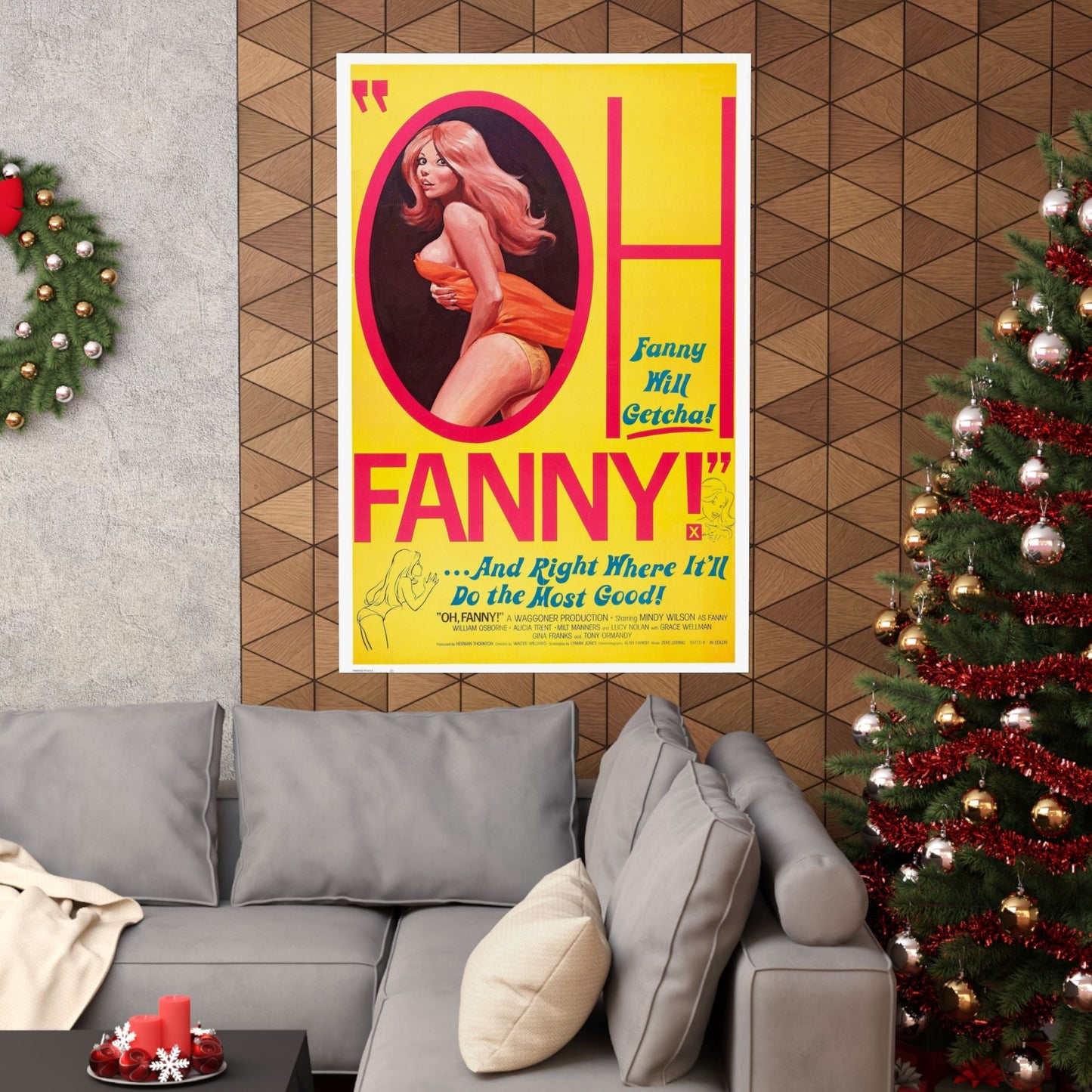 OH FANNY! 1971 - Paper Movie Poster-The Sticker Space