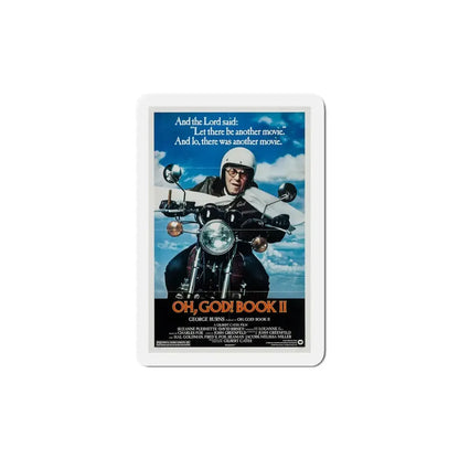 Oh, God! Book II 1980 Movie Poster Refrigerator Magnet 5 Inch - The Sticker Space