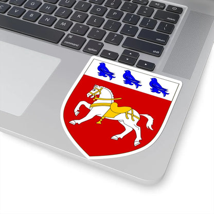 OHalloran arms no lizard crest (Ireland) (Coat of Arms) STICKER Vinyl Kiss-Cut Decal - The Sticker Space