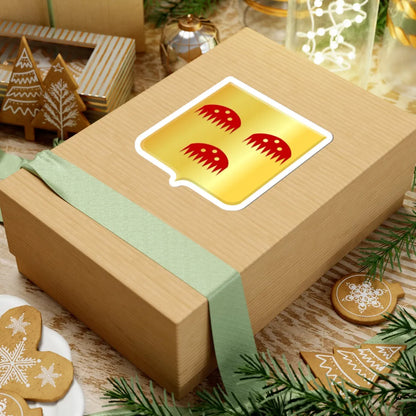 Ohey wapen (Belgium) (Coat of Arms) STICKER Vinyl Kiss-Cut Decal - The Sticker Space