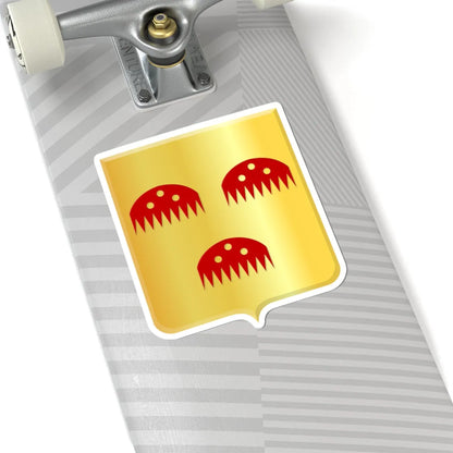 Ohey wapen (Belgium) (Coat of Arms) STICKER Vinyl Kiss-Cut Decal - The Sticker Space