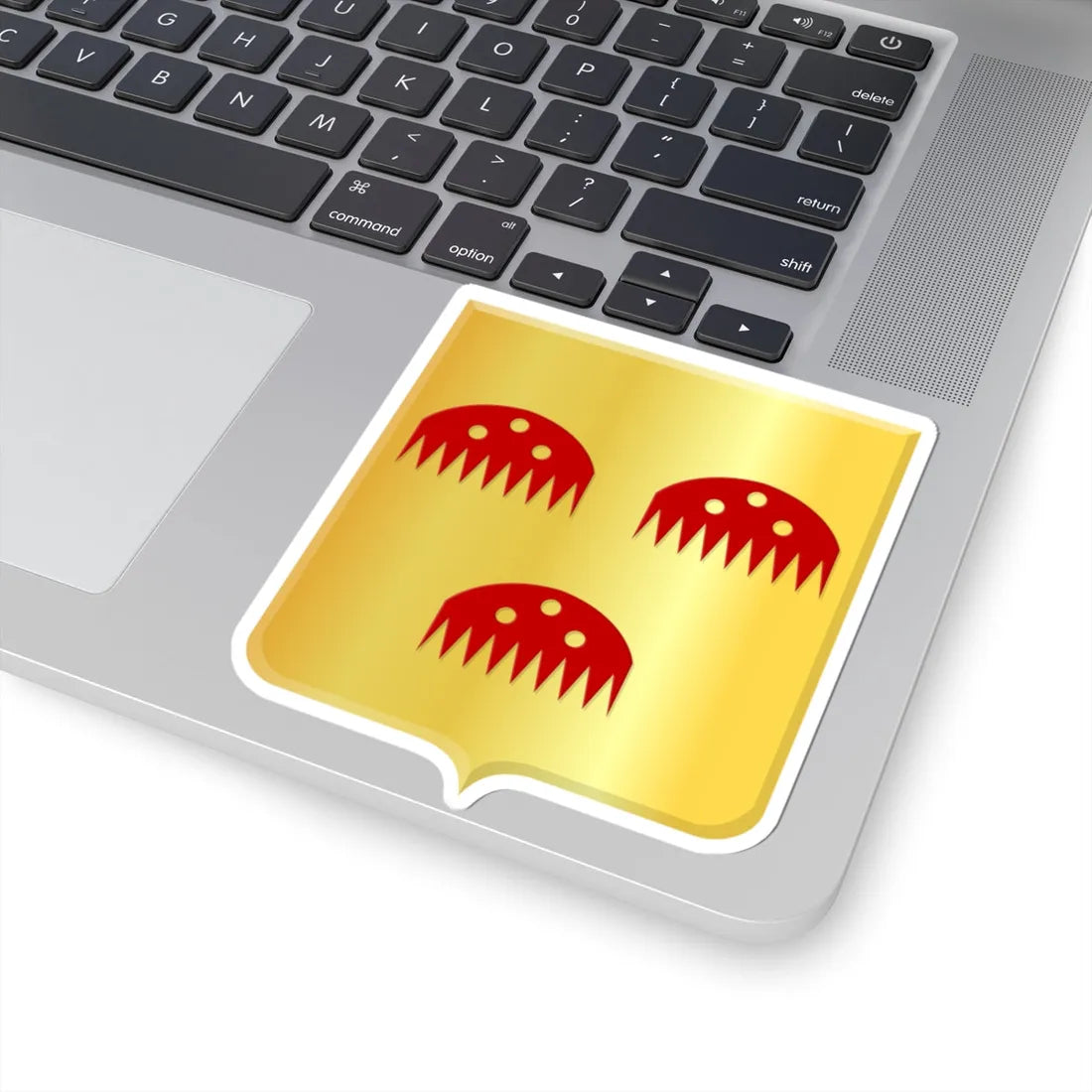 Ohey wapen (Belgium) (Coat of Arms) STICKER Vinyl Kiss-Cut Decal - The Sticker Space