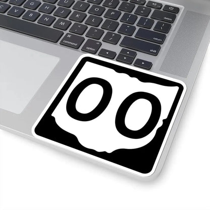 Ohio 2d template (Ohio) (Road Sign) STICKER Vinyl Kiss-Cut Decal - The Sticker Space