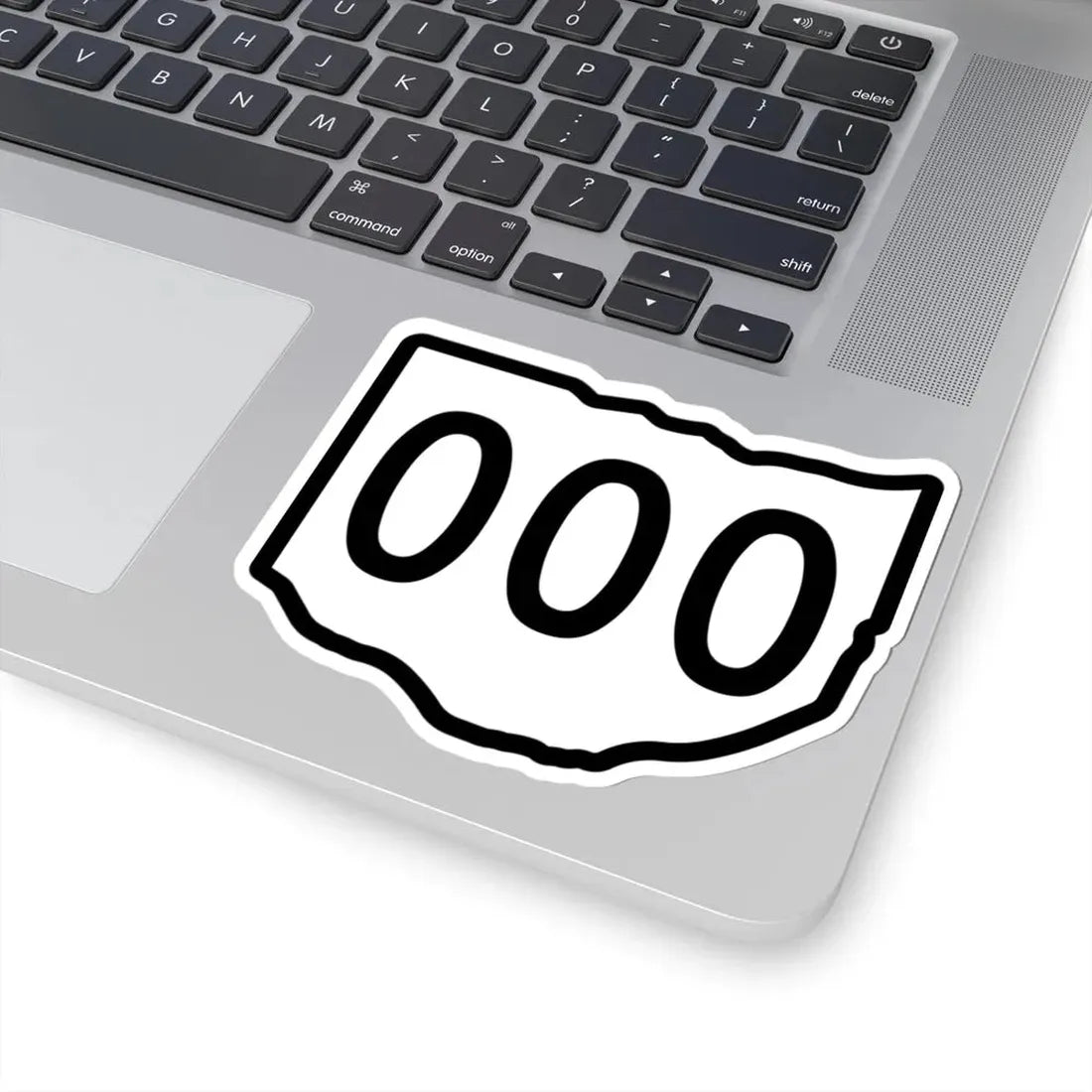 Ohio 3d sticker template (Ohio) (Road Sign) STICKER Vinyl Kiss-Cut Decal - The Sticker Space