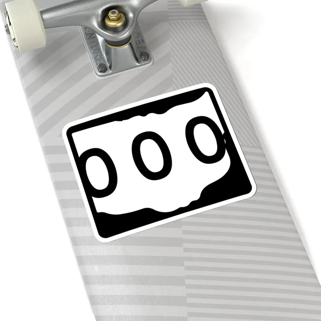 Ohio 3d template (Ohio) (Road Sign) STICKER Vinyl Kiss-Cut Decal - The Sticker Space