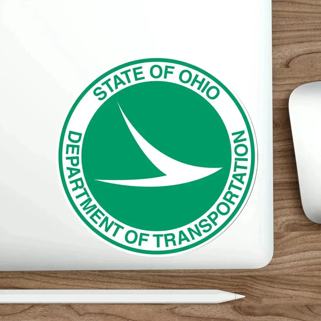 Ohio Department of Transportation STICKER Vinyl Die-Cut Decal - The Sticker Space