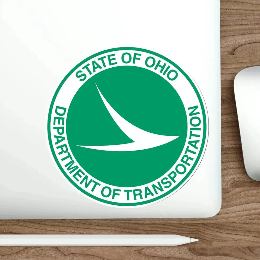 Ohio Department of Transportation STICKER Vinyl Die-Cut Decal - The Sticker Space