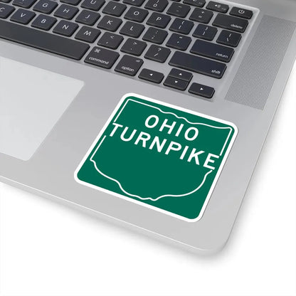 Ohio Turnpike 1960 (Ohio) (Road Sign) STICKER Vinyl Kiss-Cut Decal - The Sticker Space