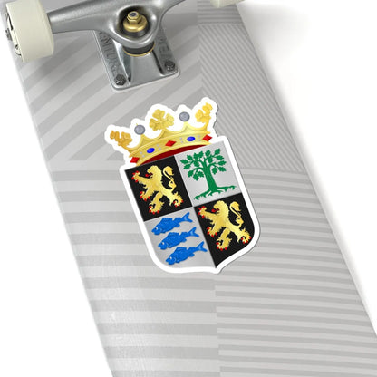 Oirschot wapen (Netherlands) (Coat of Arms) STICKER Vinyl Kiss-Cut Decal - The Sticker Space