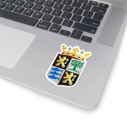 Oirschot wapen (Netherlands) (Coat of Arms) STICKER Vinyl Kiss-Cut Decal - The Sticker Space