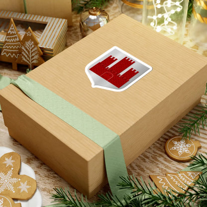 Oisterwijk wapen HRvA (Netherlands) (Coat of Arms) STICKER Vinyl Kiss-Cut Decal - The Sticker Space