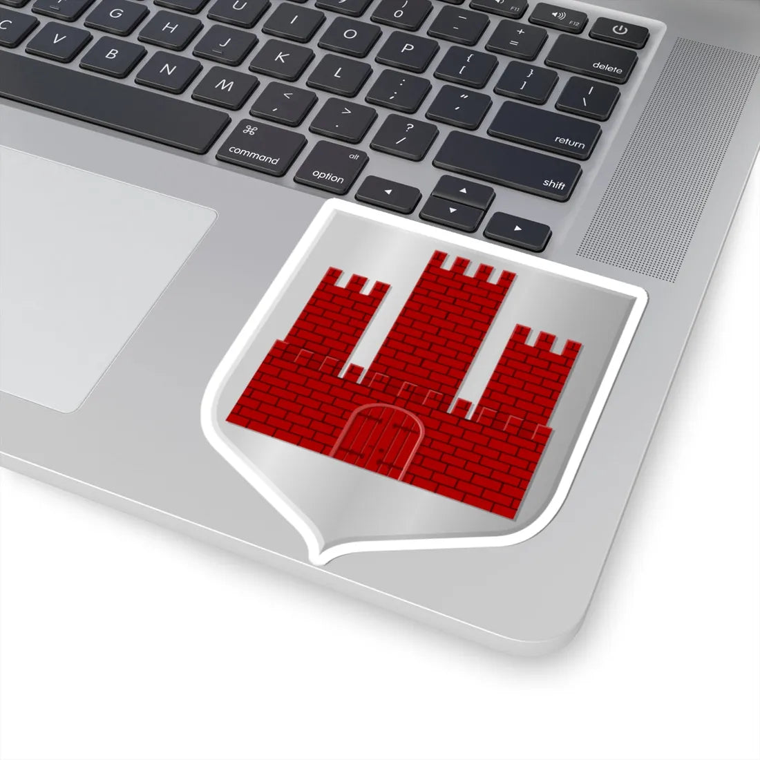 Oisterwijk wapen HRvA (Netherlands) (Coat of Arms) STICKER Vinyl Kiss-Cut Decal - The Sticker Space