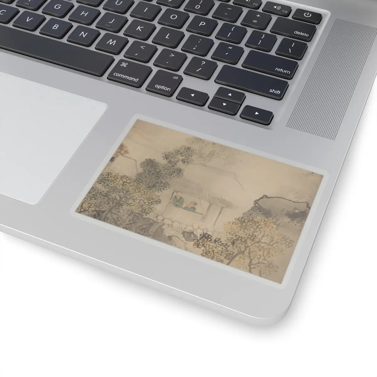 Okamoto Toyohiko - Autumn Landscape - 19th century v3 - STICKER Vinyl Kiss-Cut Decal