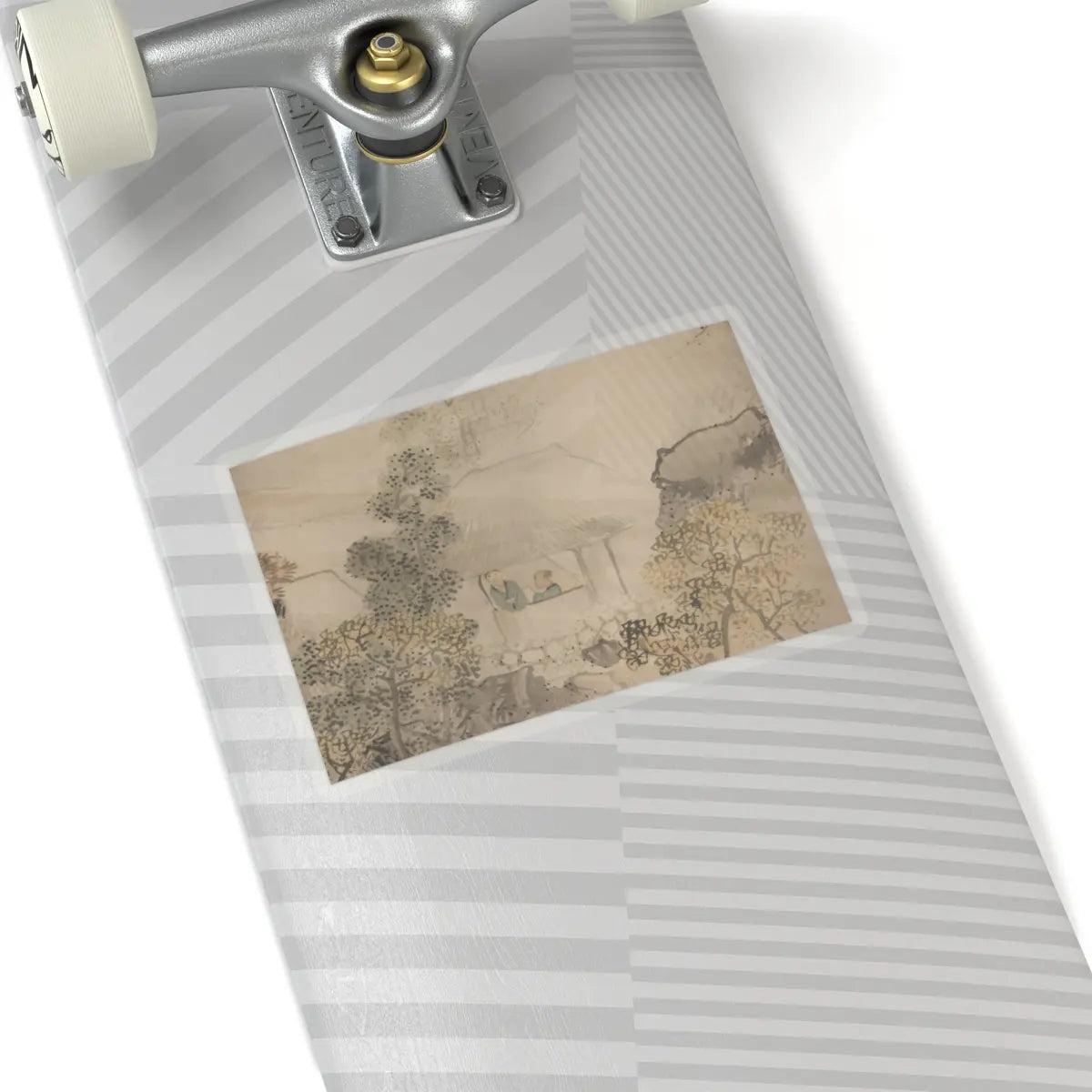 Okamoto Toyohiko - Autumn Landscape - 19th century v3 - STICKER Vinyl Kiss-Cut Decal