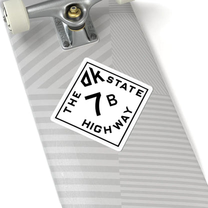 Oklahoma 7B 1948 (Oklahoma) (Road Sign) STICKER Vinyl Kiss-Cut Decal - The Sticker Space