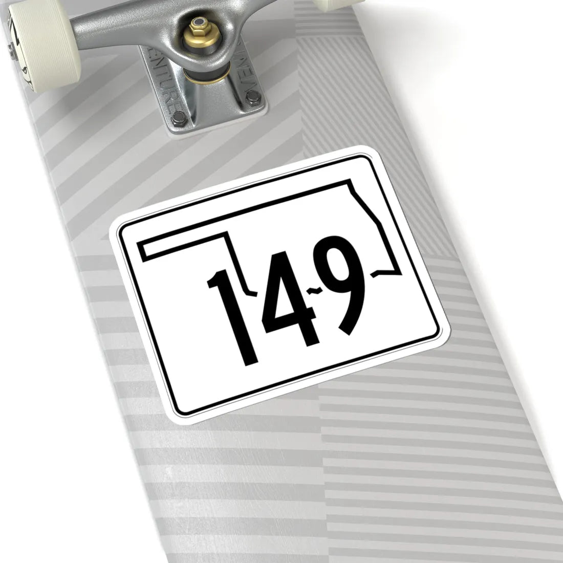 Oklahoma State Highway 149 (Oklahoma) (Road Sign) STICKER Vinyl Kiss-Cut Decal - The Sticker Space