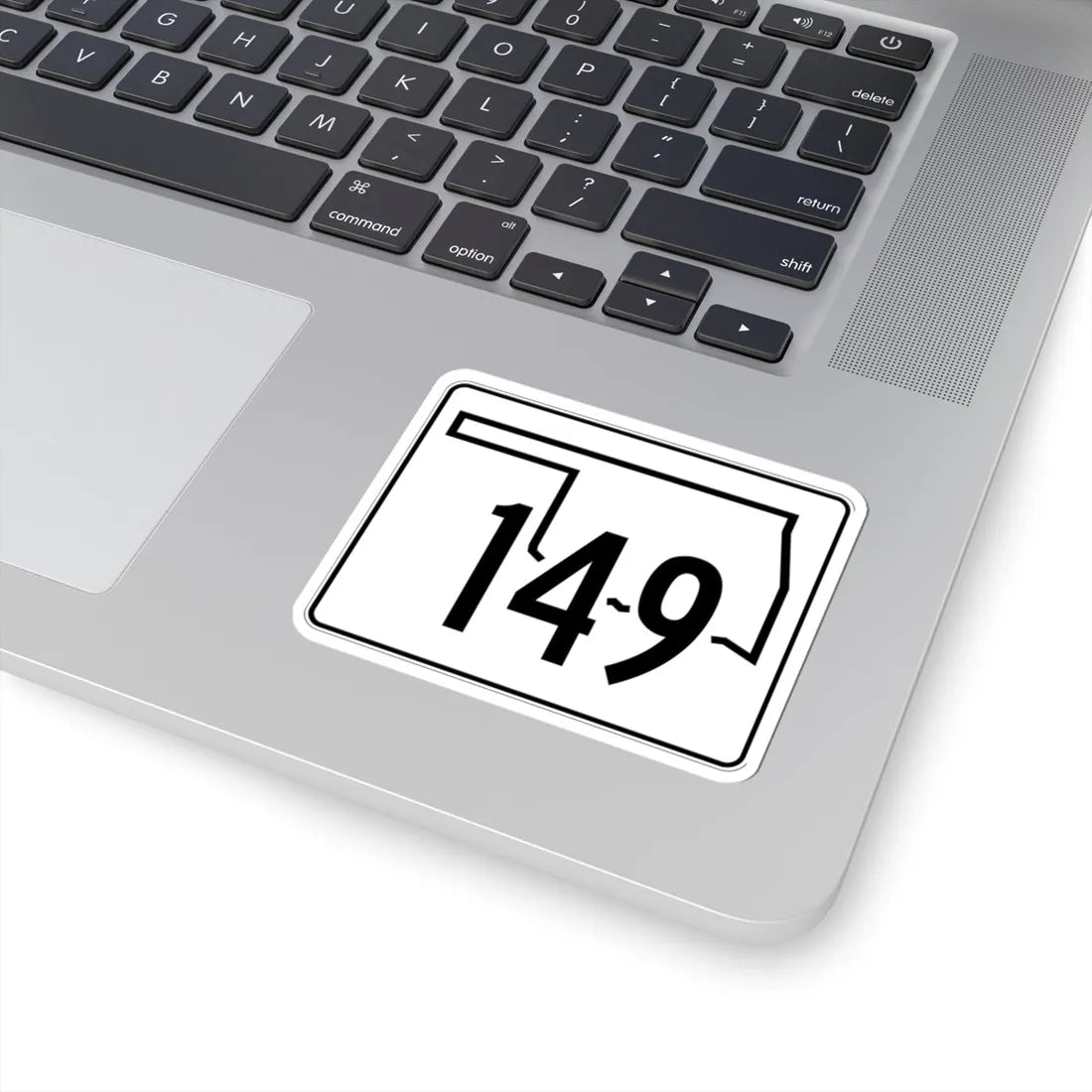 Oklahoma State Highway 149 (Oklahoma) (Road Sign) STICKER Vinyl Kiss-Cut Decal - The Sticker Space