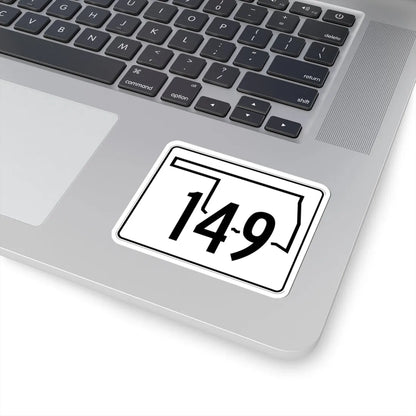 Oklahoma State Highway 149 (Oklahoma) (Road Sign) STICKER Vinyl Kiss-Cut Decal - The Sticker Space