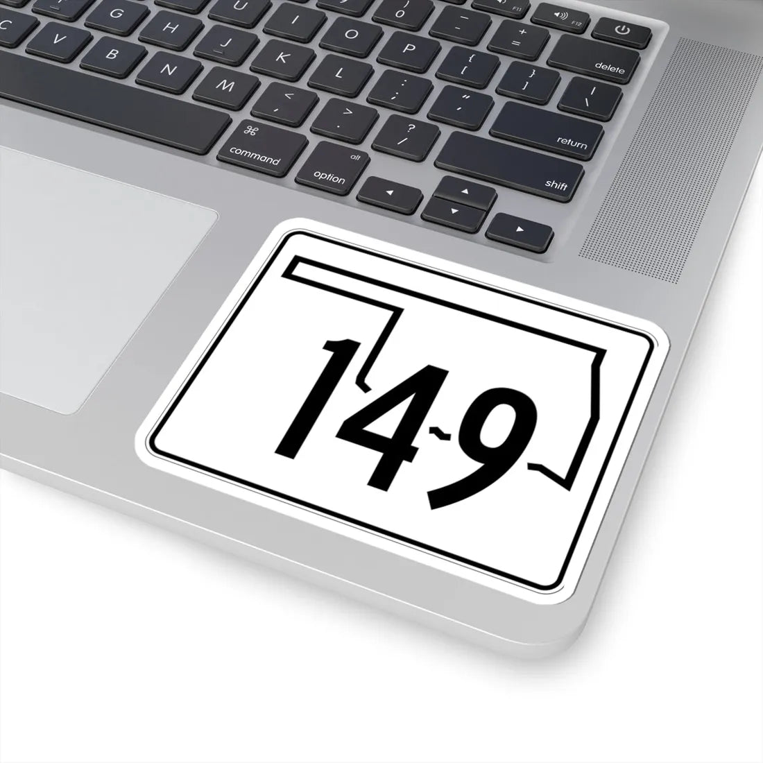 Oklahoma State Highway 149 (Oklahoma) (Road Sign) STICKER Vinyl Kiss-Cut Decal - The Sticker Space